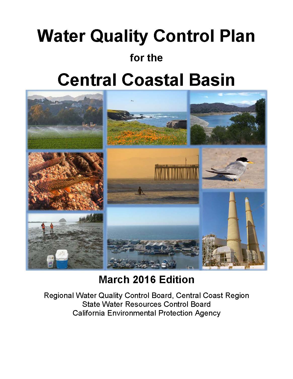 Water Quality Control Plan for the Central Coastal Basin California Water Library