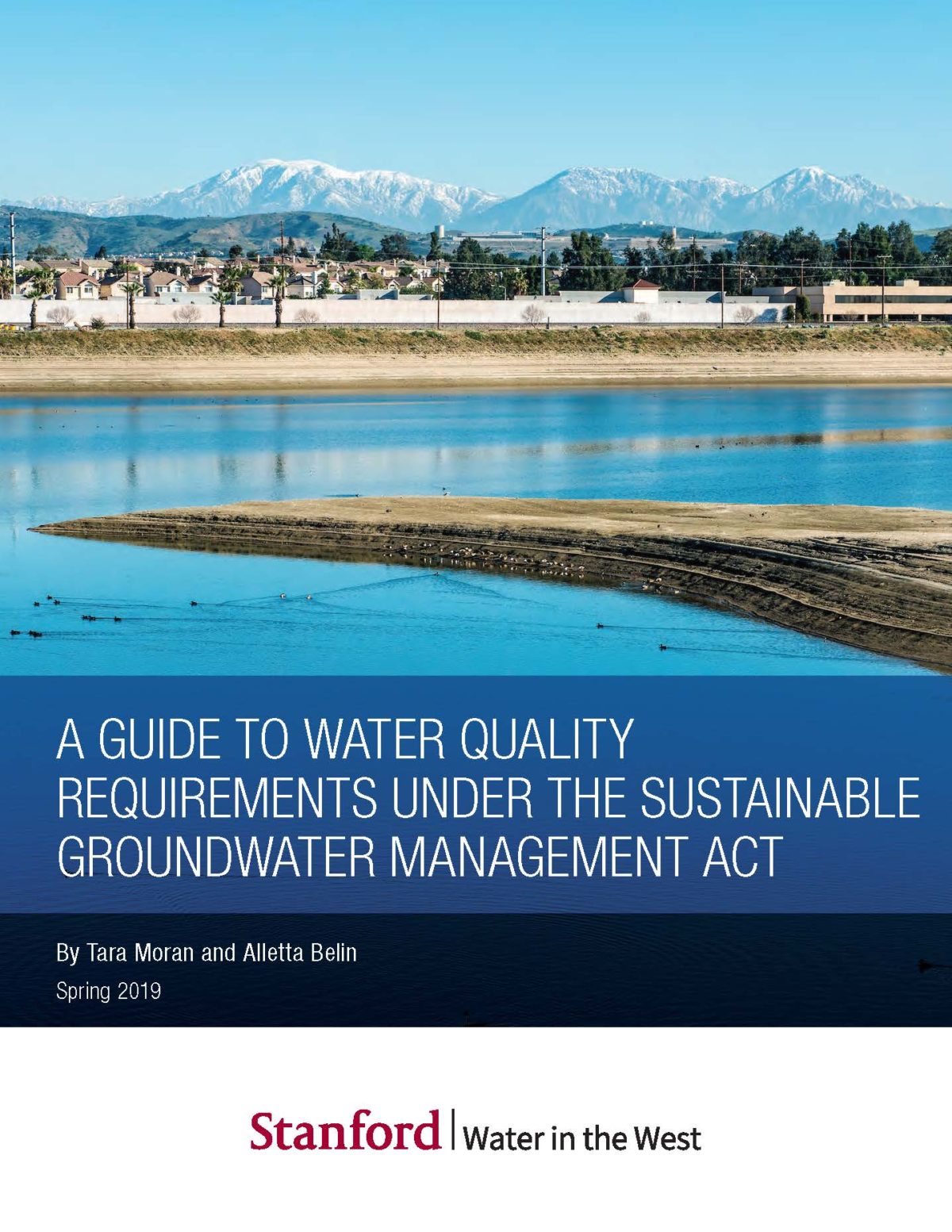 A Guide to Water Quality Requirements under the Sustainable Groundwater