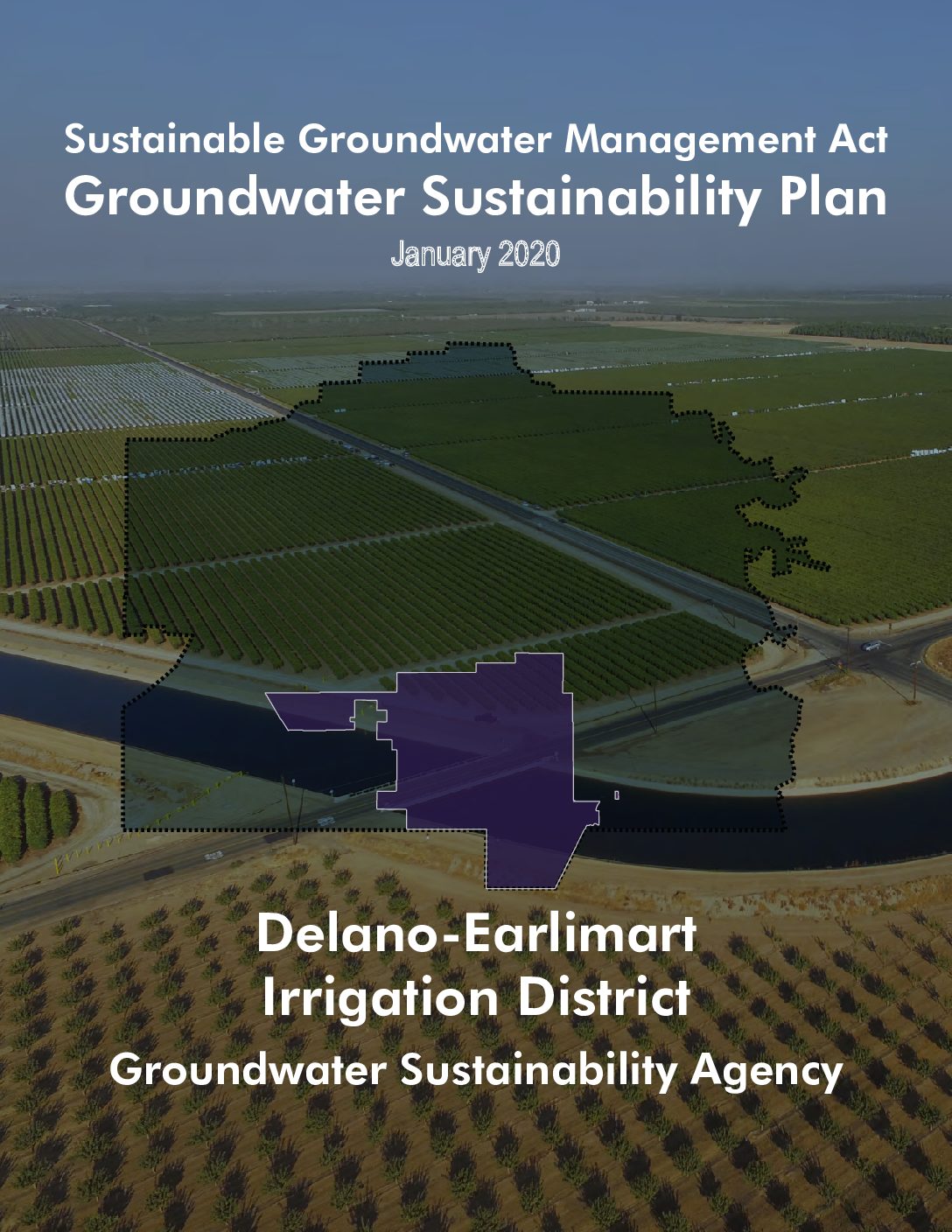 Delano Earlimart Irrigation District Groundwater Sustainability Plan