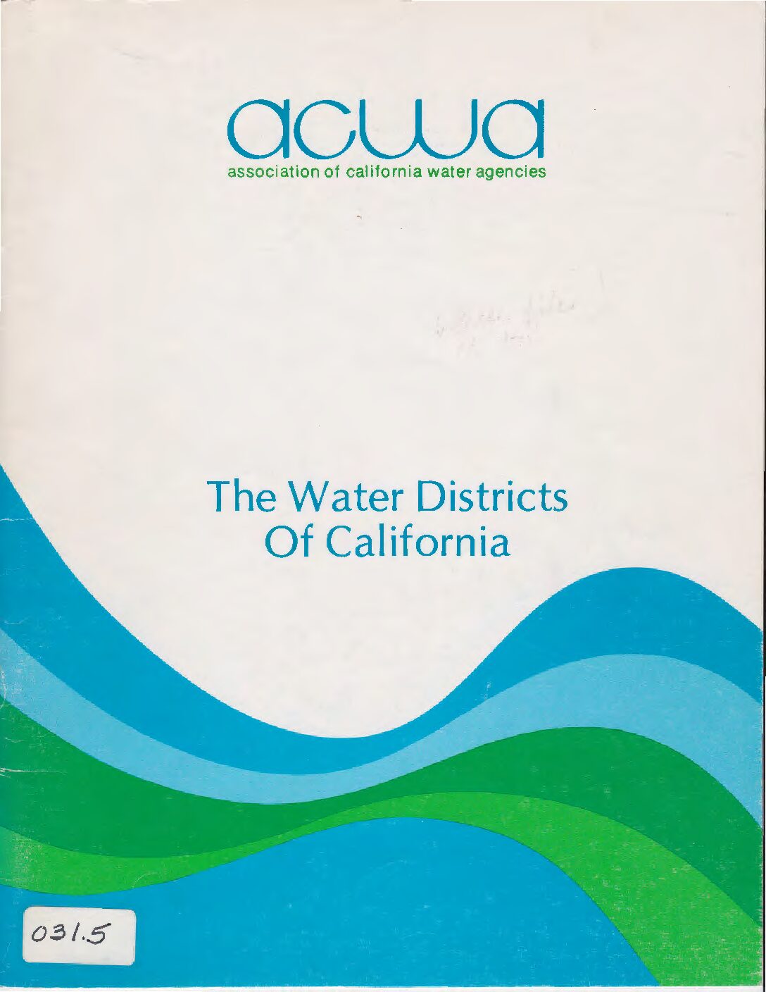 The Water Districts of California California Water Library