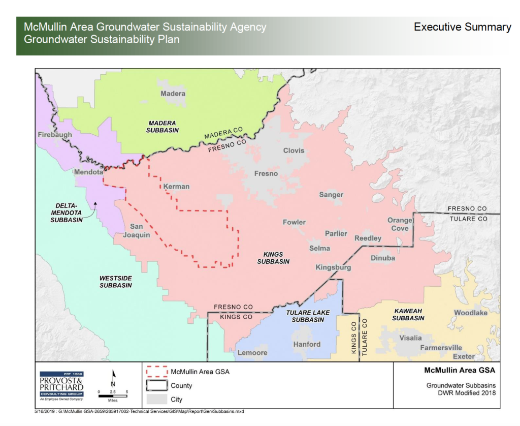 McMullin Area Groundwater Sustainability Agency Groundwater ...