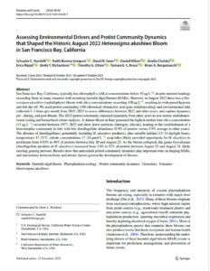 Assessing Environmental Drivers and Protist Community Dynamics that Shaped the Historic August 2022 Heterosigma akashiwo Bloom in San Francisco Bay, California