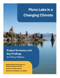 Mono Lake in a Changing Climate