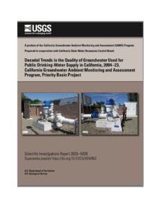 Decadal trends in the quality of groundwater used for public drinking-water supply in California, 2004–23